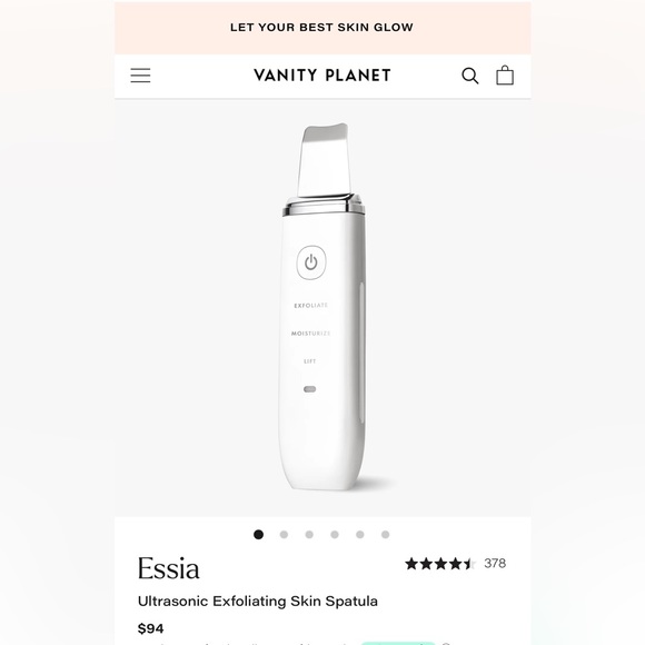 Vanity Planet Exfoliating Tool- New- Never Used! - Picture 2 of 6